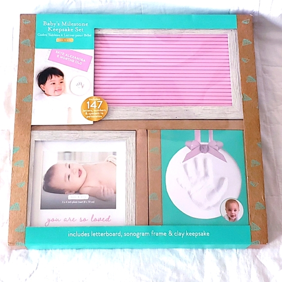 Kate & Milo Other Kate Milo Baby Milestones Keepsake Set Poshmark